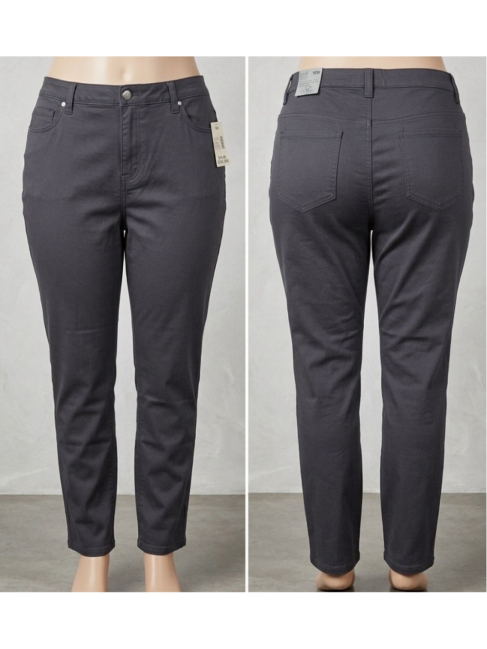 Catherine’s Sateen Stretch Pants Size 18 W in New Condition
